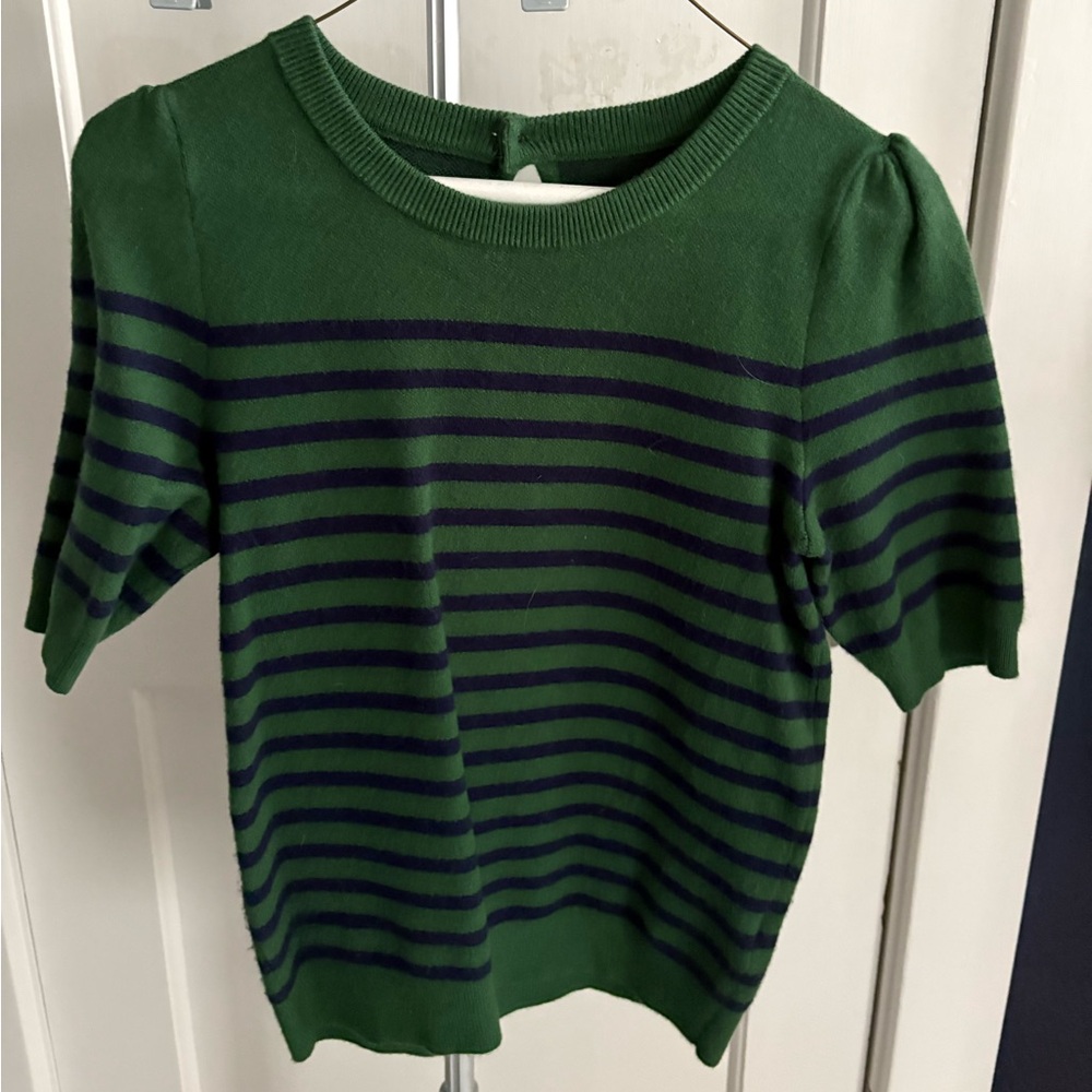 Maeve Puff-Sleeve Sweater